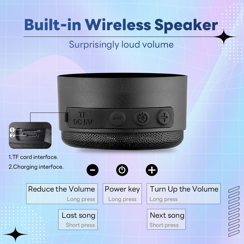 Gourde à eau avec bluetooth