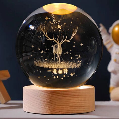 boule cristal lumineuses